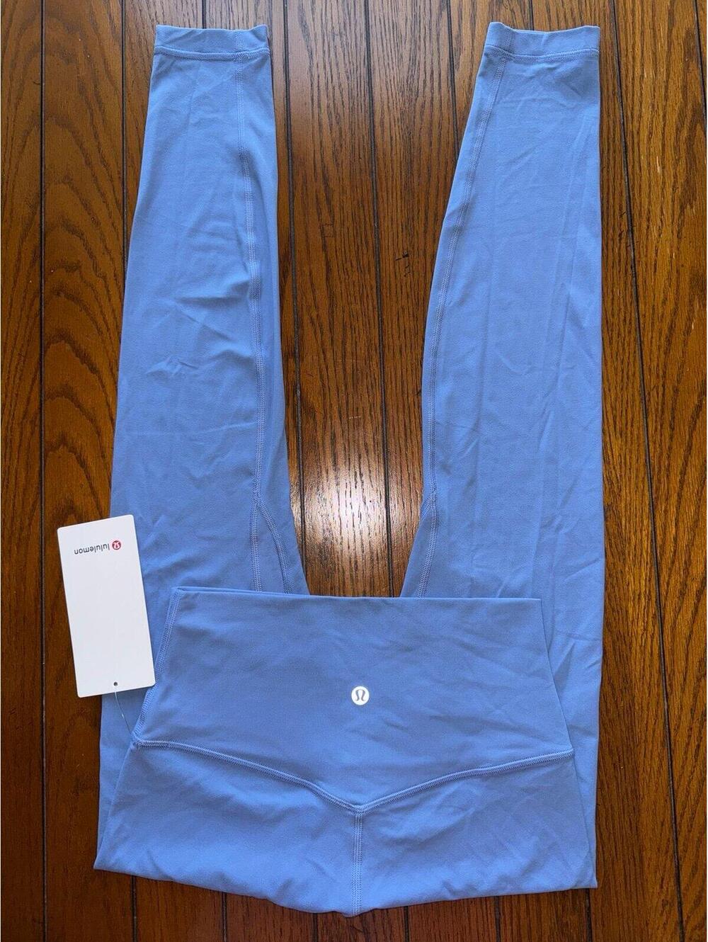 Lululemon Align High Rise 28” No Line, Prep Blue Size 6 NWT